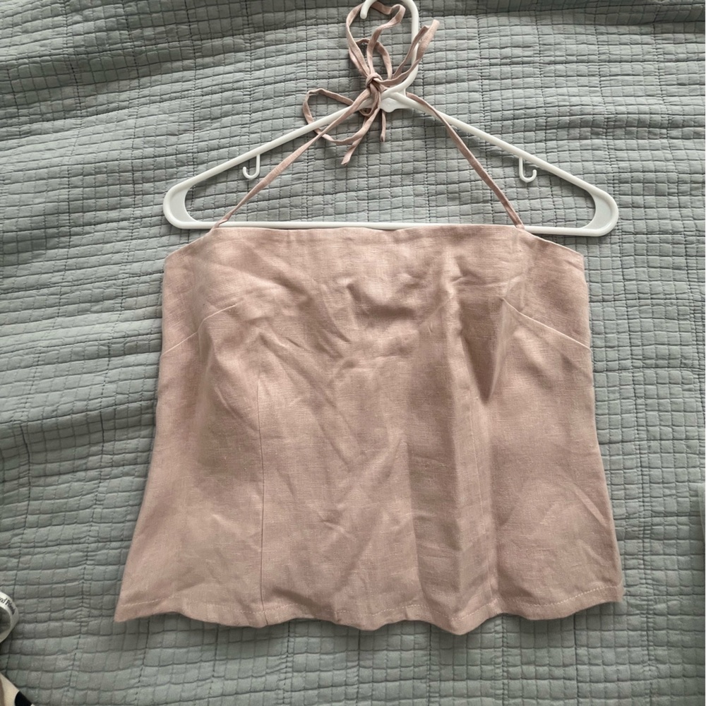 Lovers + Friends Blush Pink Top